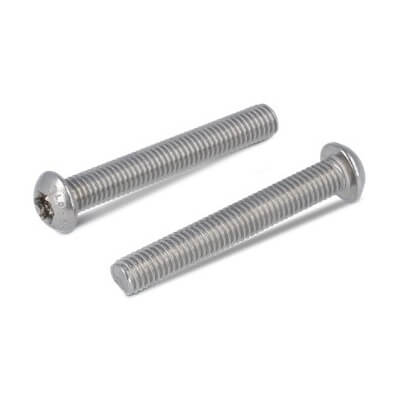 M3x12 A2 TX10 Torx Button Head Machine Screw