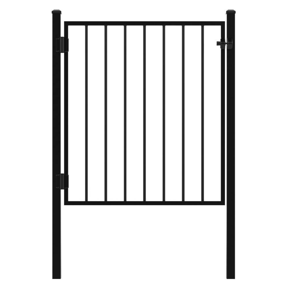 Gate - Concrete In - 1200mm High Fence  Posts, Latch/Catch/Plain Hinges