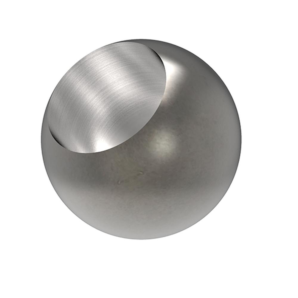 20mm Mild Steel Ball - Half DrilledTo Fit 12mm Bar