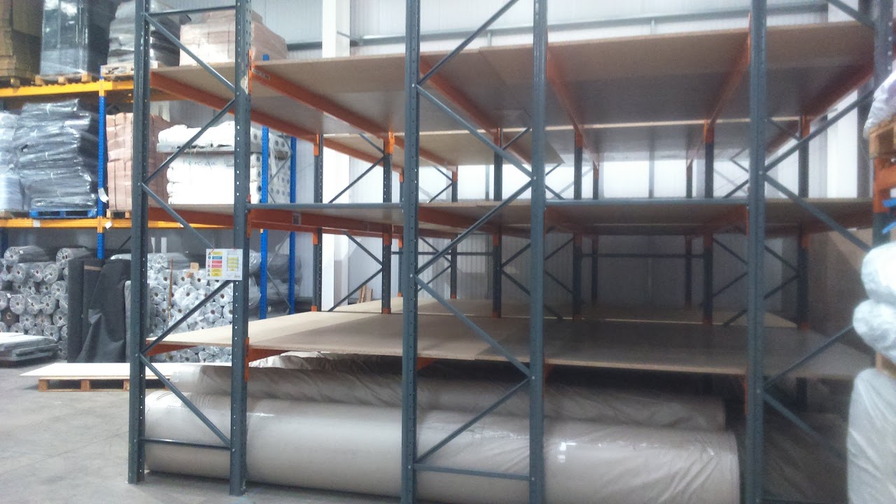 Warehouse Racking For Carpet Storage