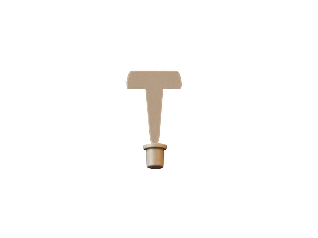 Grey Gas Plugs for 7.5-11.5mm Gas Corner Keys (Bag of 1,000)