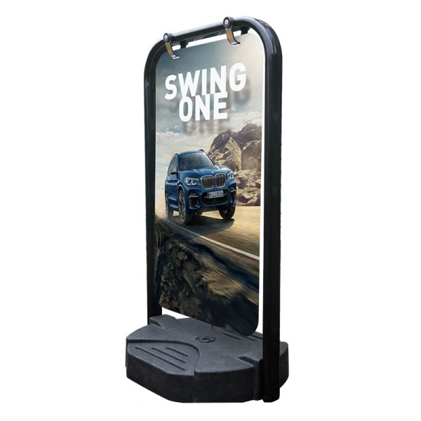Swing One Double Sided Panel Pavement Sign