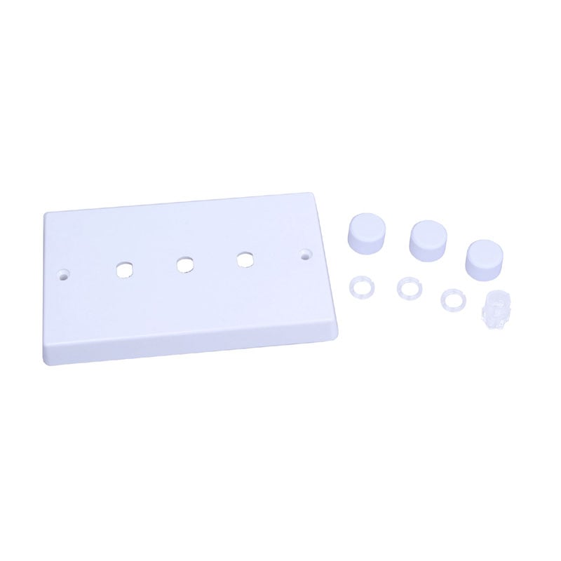 Varilight Matrix 3G Dimmer Switch White PVC