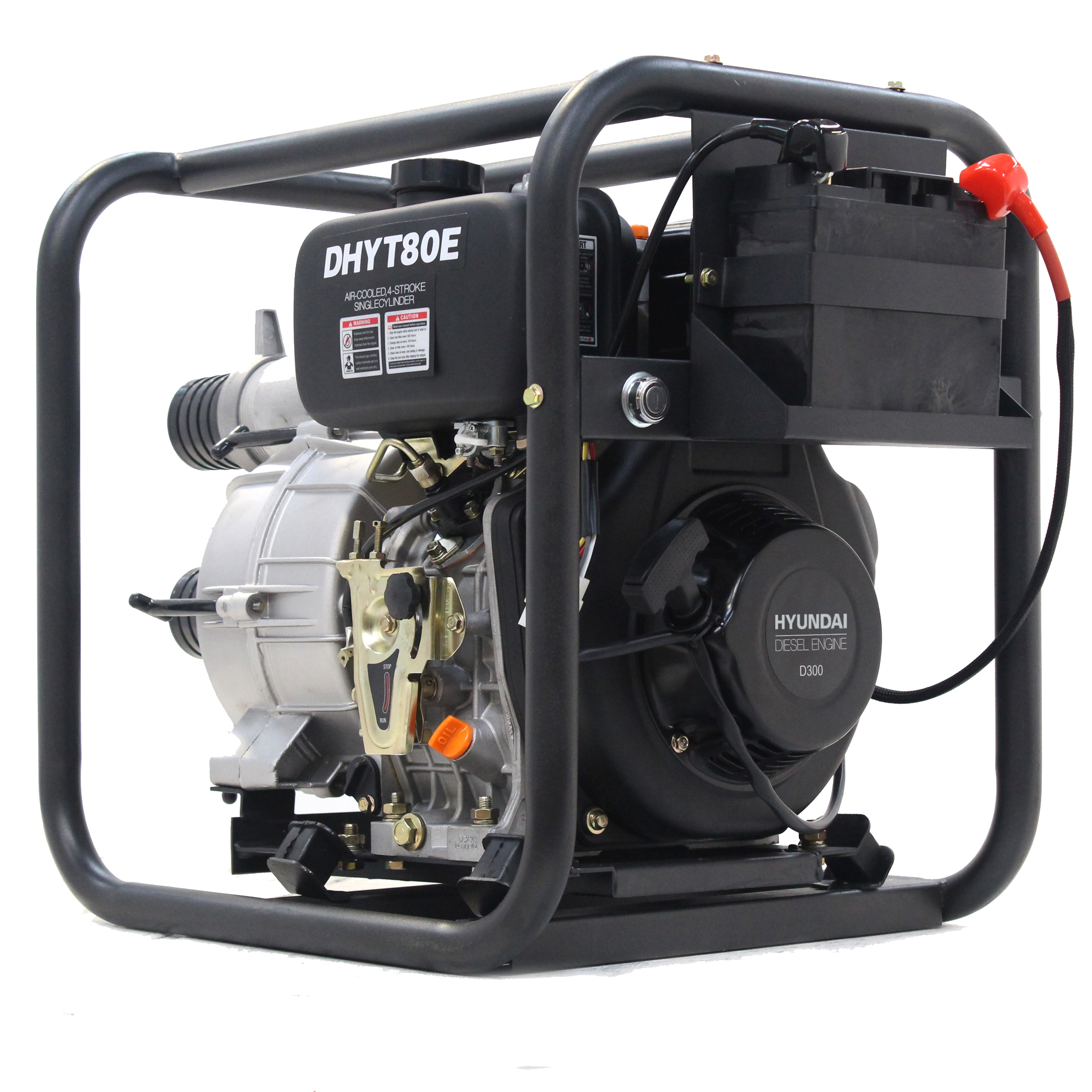 Hyundai 80mm 3″ Diesel Trash Water Pump DHYT80E