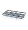 12 Compartment Top Divider Insert Section Euro Crate