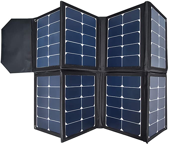 Solar Charger 130W Portable Collapsible Solar Panel SD130