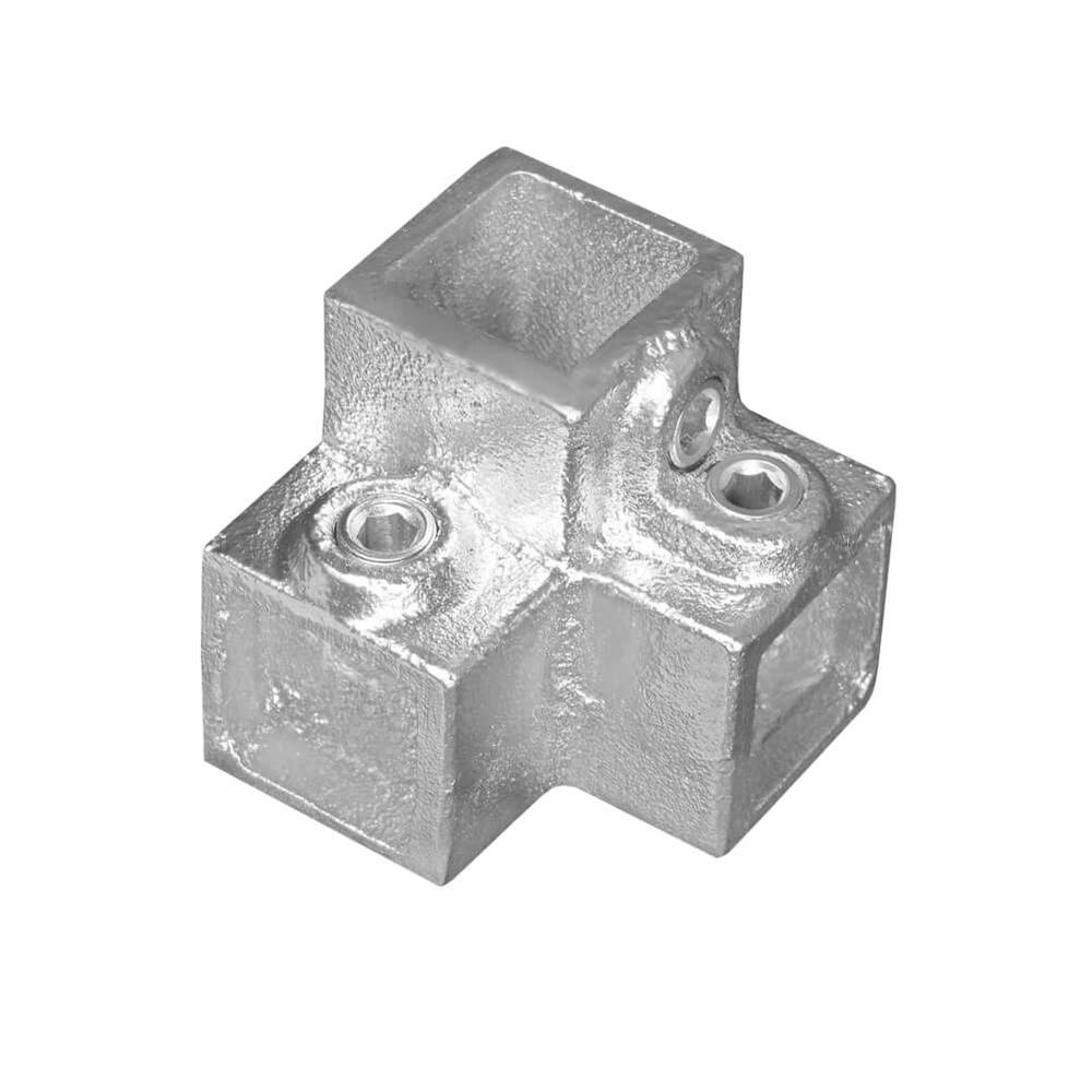 Tube clamp - 3 Way Elbow 25 X 25mmSquare Hollow Section