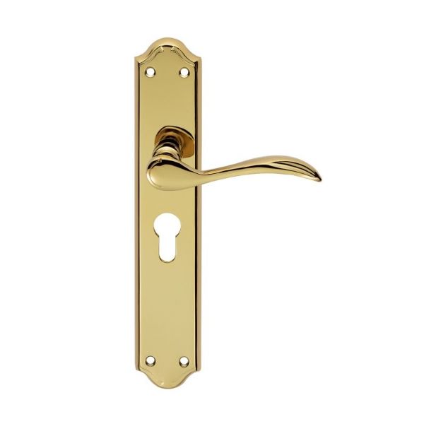 Carlisle Brass Madrid Euro Lever DL290YPVD