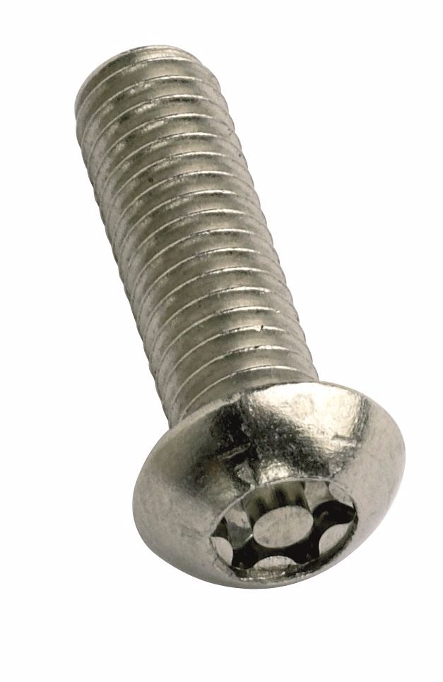 M4x20mm T20 6-Lobe Pin A2 Button Head Screw