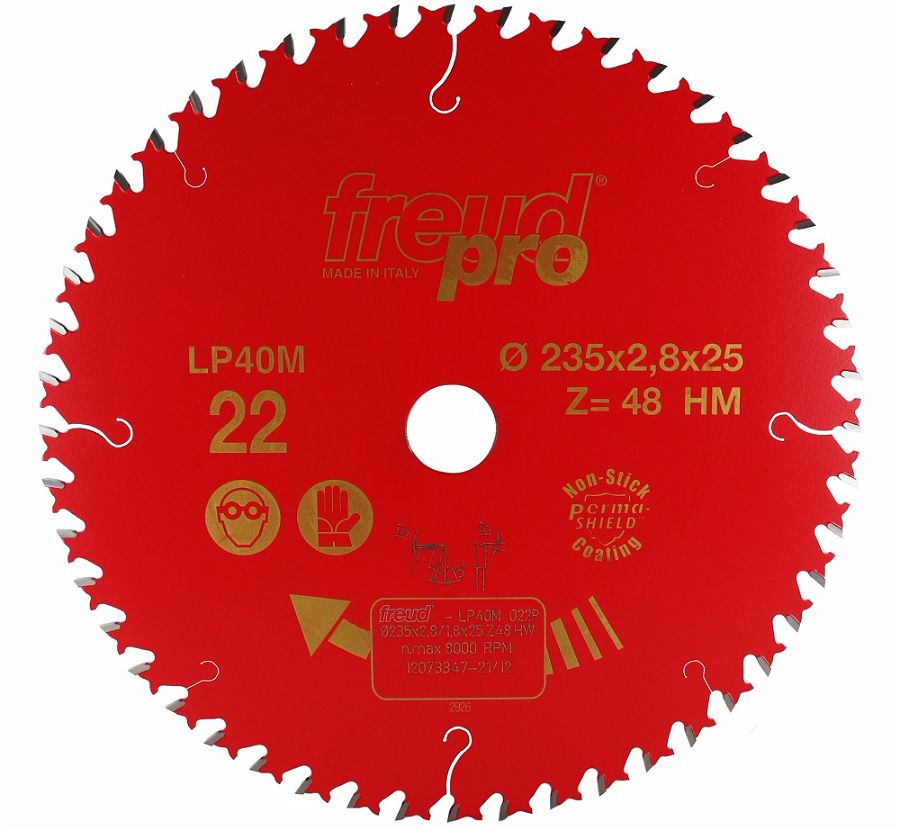 FREUD LP40M 022 Fine Saw Blade 235 X 25 X 48T