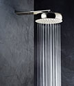 Nickel Orb Wall Mounted Shower Head (75JN)