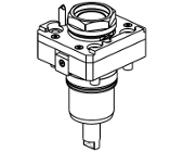 Axial driven tool CAPTO - 10,000rpm