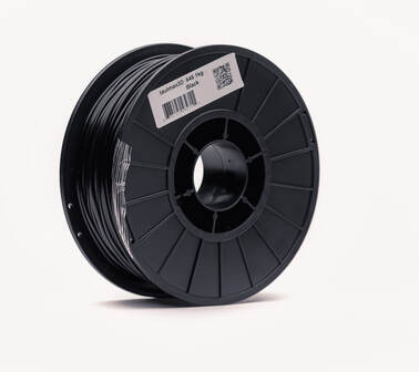 Nylon 645 1.75mm 1Lbs Black 3D Printer Filament