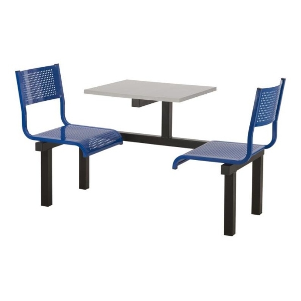 CU93 - 2-Seater Barrett Canteen Unit - Blue, Grey