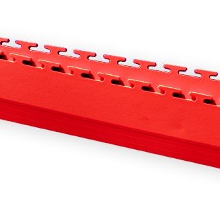 7mm Tile Ramps - For Virgin PVC Tiles-Red