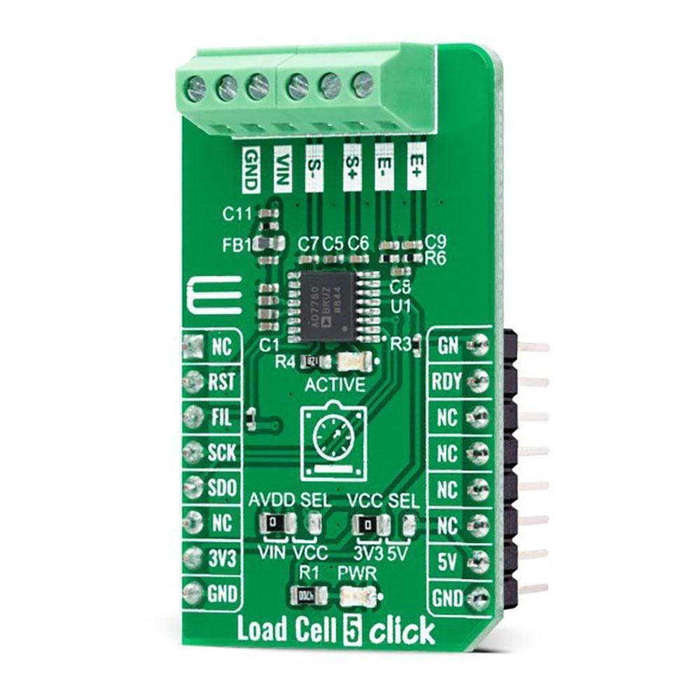 Load Cell 5 Click Board