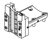Axial geared-up 1&#61;1:3 rear-set driven tool H&#61;65