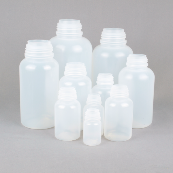 UK Suppliers of Wide Neck Plastic Bottle Series 303 LDPE 