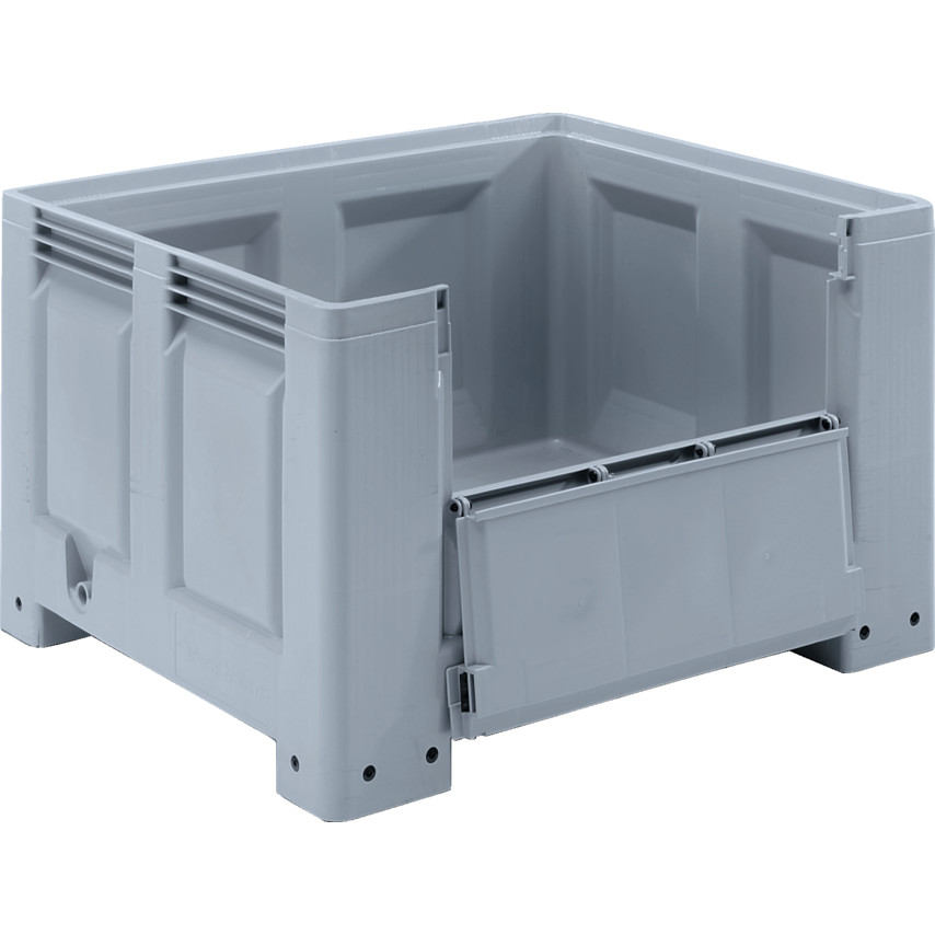UK Suppliers Of 600x400x235mm Euro Box Container - Vented - Red For Agricultural Industry