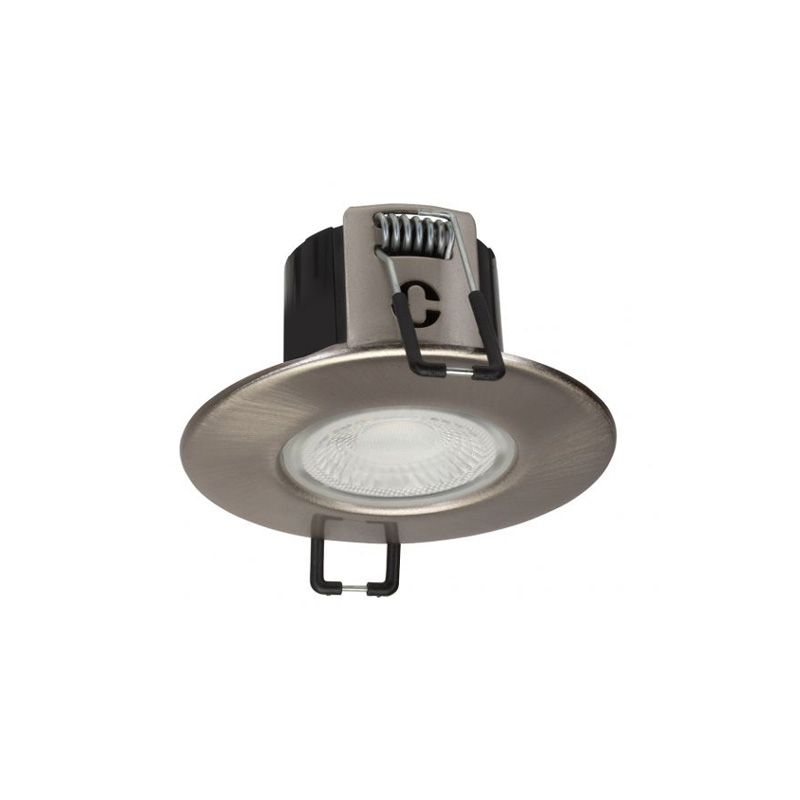 Collingwood H2 Lite LED Downlight 4.3W Brushed Steel 3000K