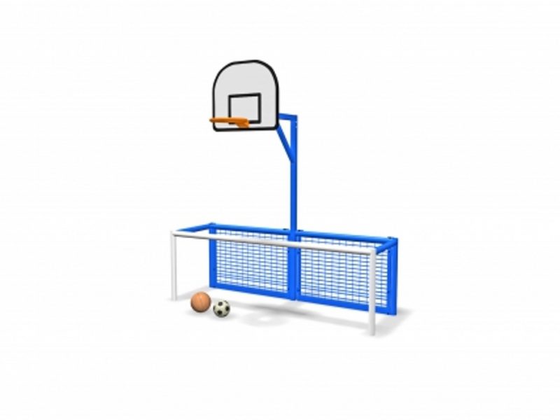 Bespoke 5&#45;a&#45;side Football & Basketball Goal