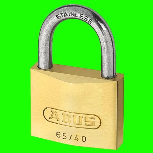 ABUS 65/40 Brass Padlock 6404