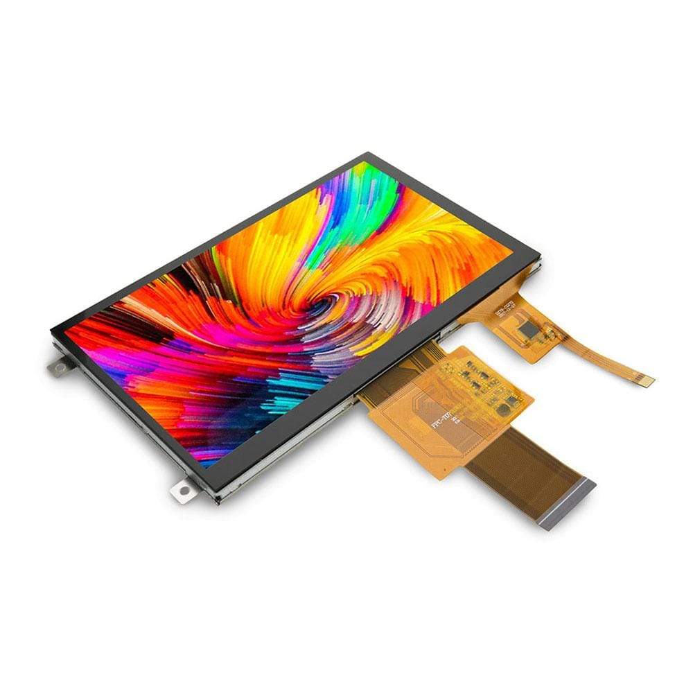 7" TFT Color Display with Capacitive Touch Screen and Frame