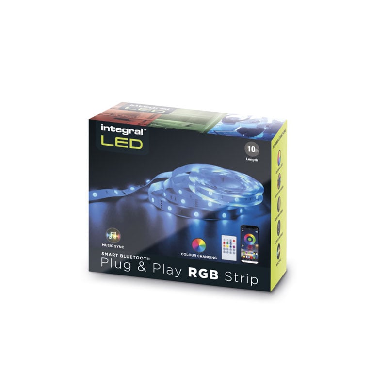 Integral Plug and Play Smart RGB LED Strip 4.5W/M (Priced Per 10M)