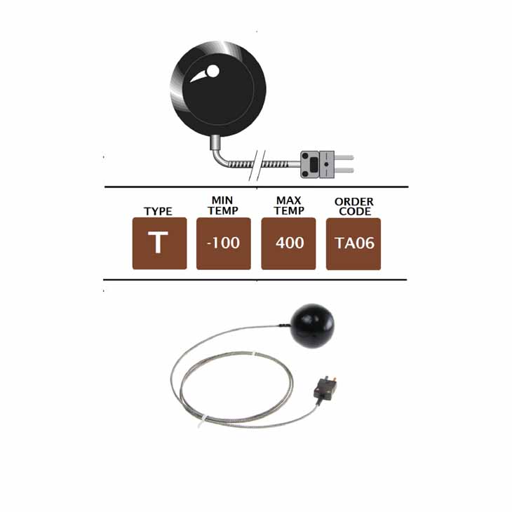 Providers Of TA06 - T Type High Accuracy Black Body Probe 5.3cm Sphere