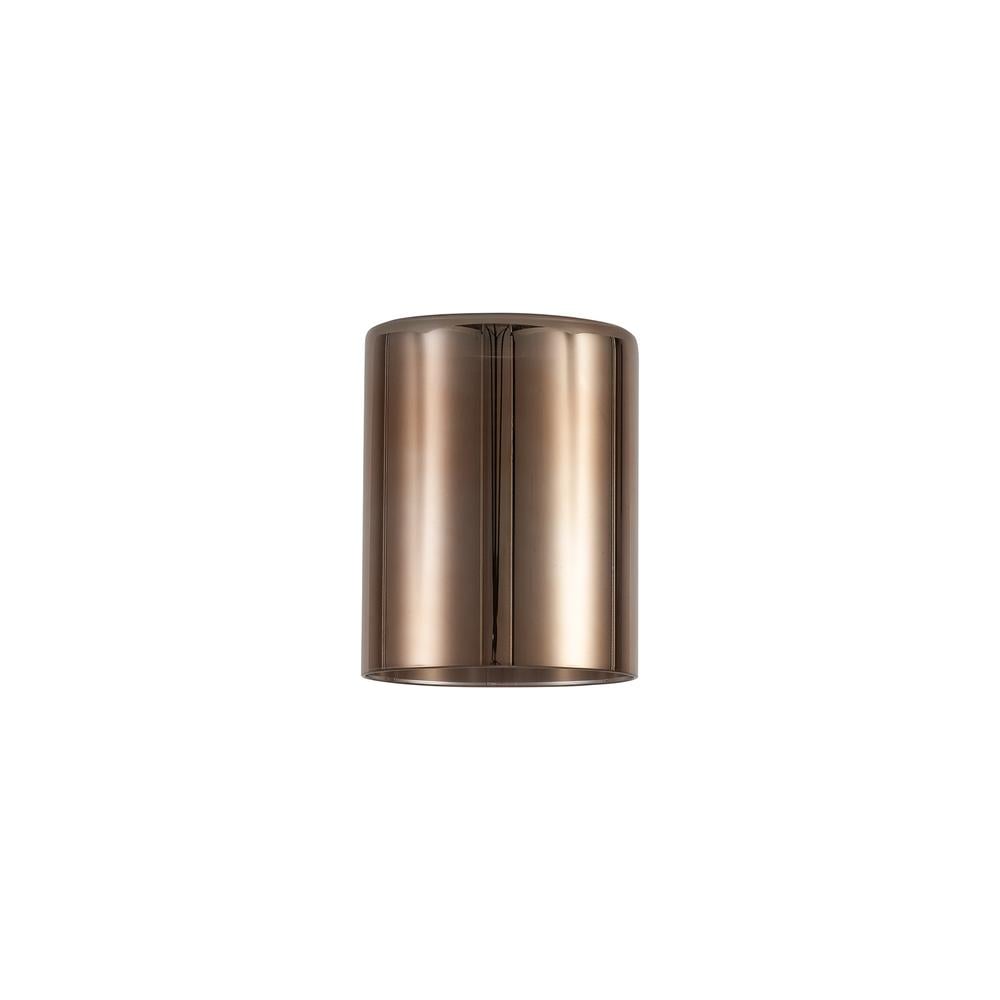 Luxuria Apex 120x150mm Medium Cylinder (A) Copper Glass Shade