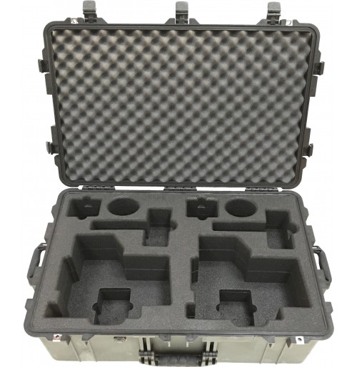 High Quality Foam Insert for 2x BlackMagicDesign Ursa Mini 4K Camera Kits to fit Peli 1650