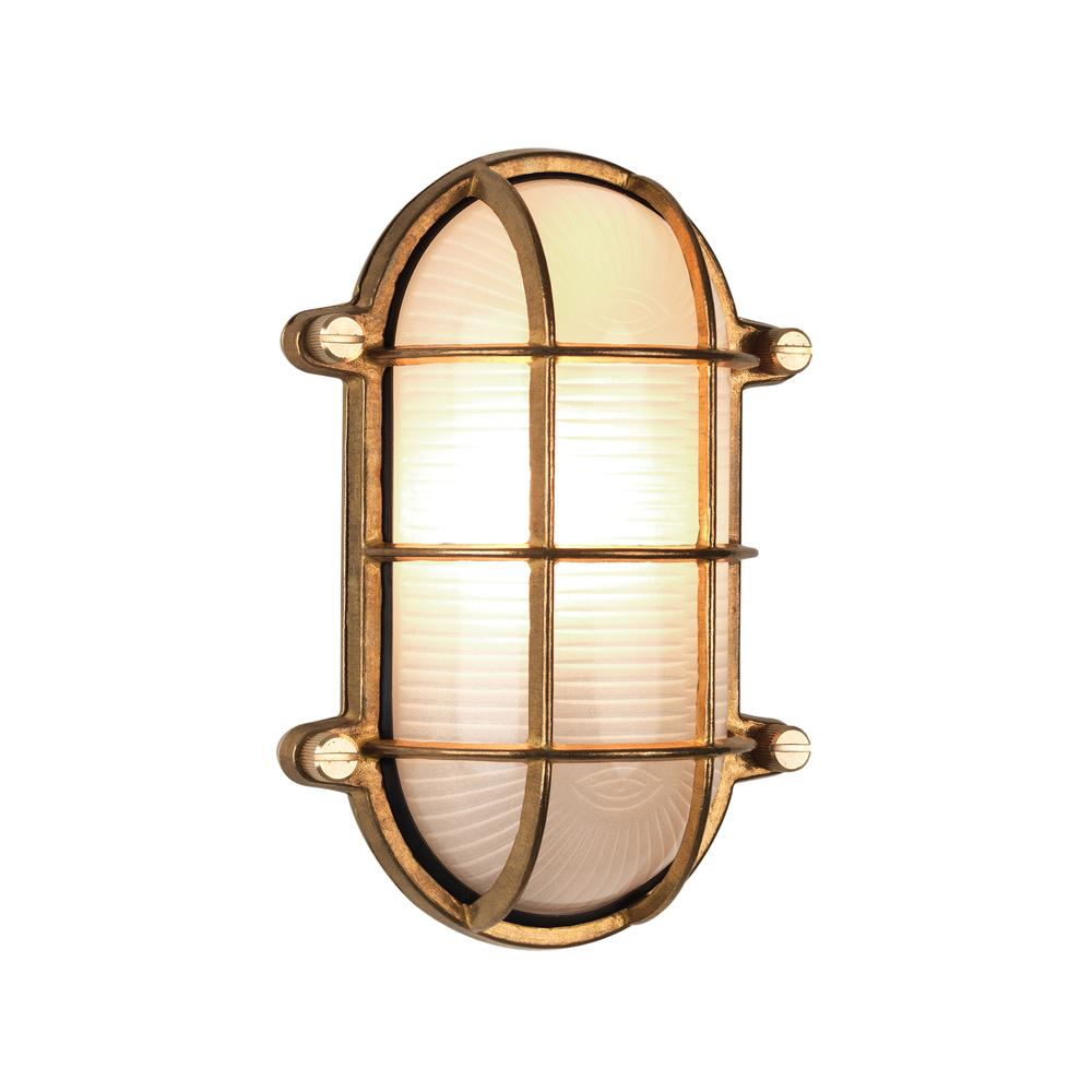 Astro Thurso Oval Cast Brass Wall Light