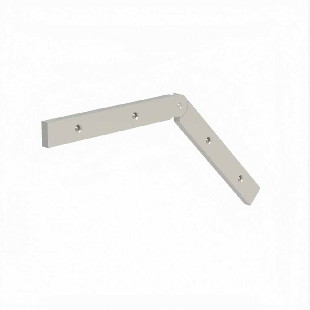 Marano 90 to 180 deg. Horizontal JoinerAluminium Satin Anodised- 70x45 handrail