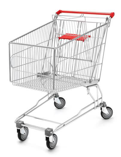 Standard Large Trolley for Supermarket