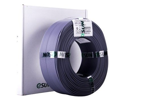 eSUN PLA+ Grey 1.75mm 1Kg 3D Printing filament refill coil