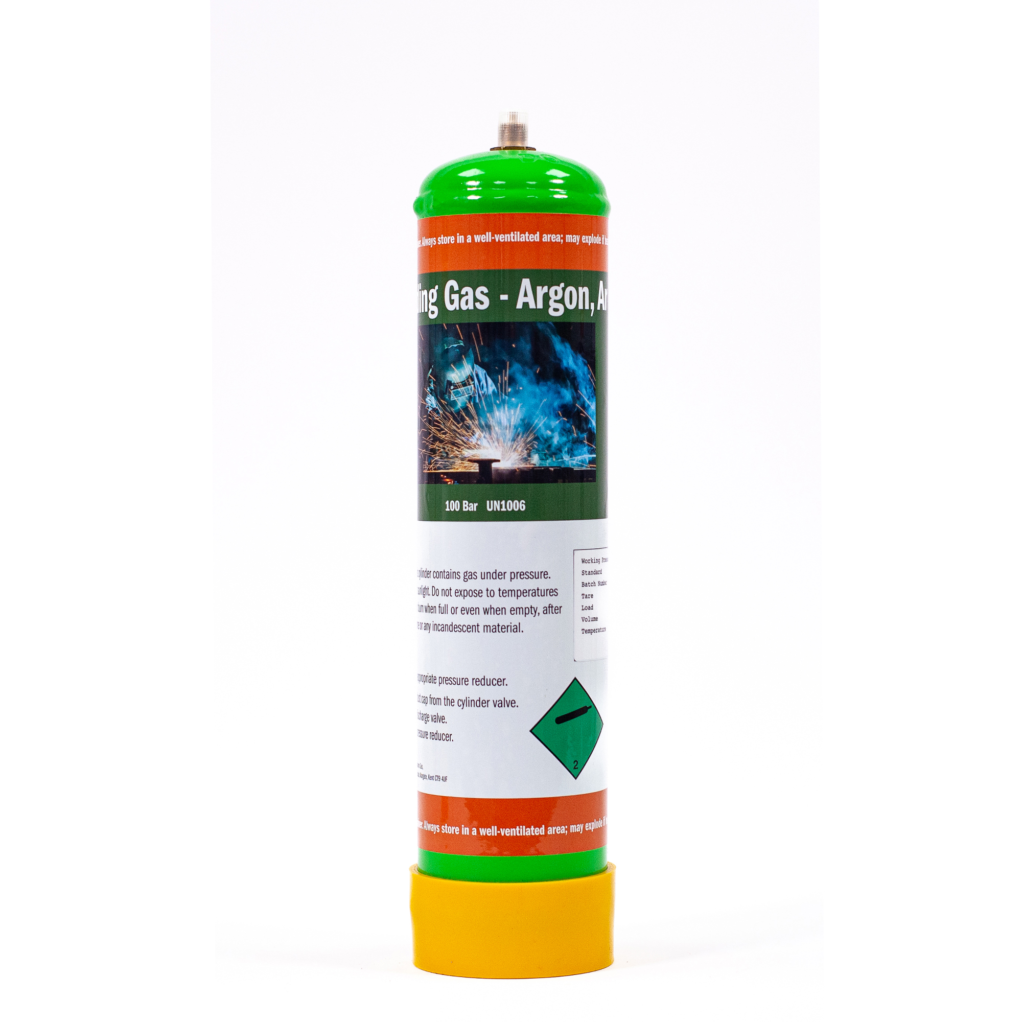 0.95L Argon CO₂ Gas Bottle MIG – M10-1RH