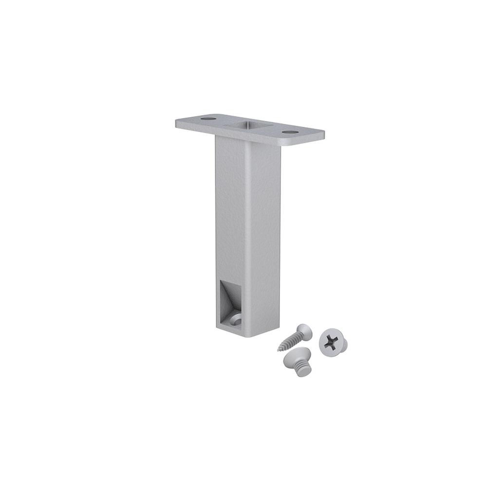 Aluminium Support Foot - Raw