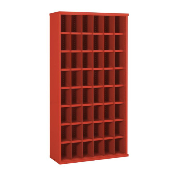 Steel Pigeonhole Cabinet 48 Compartments (6x8) - 253mm