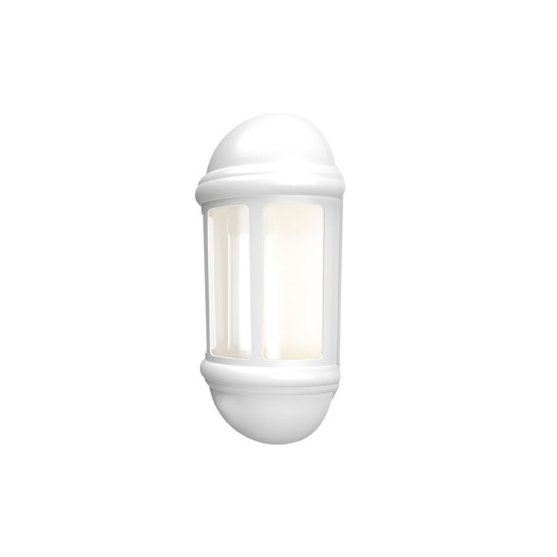 Ansell Latina LED Half Lantern White