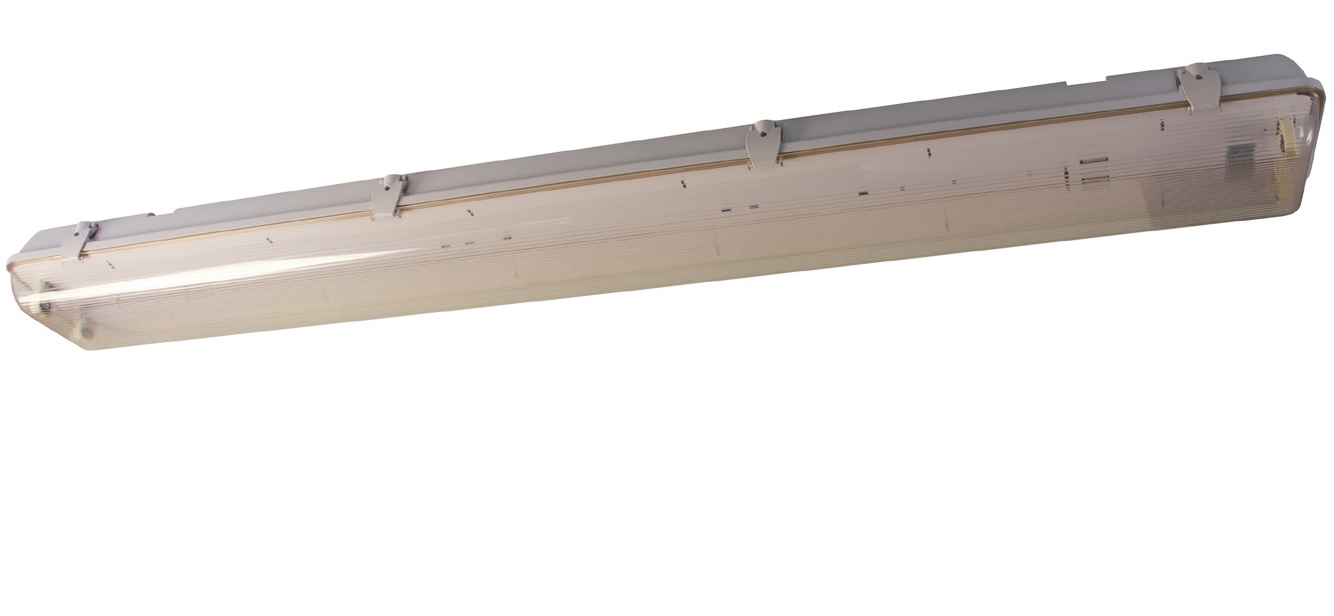 LED Tube Fitting  2ft Double 110/230V
[RAWF218B-1]