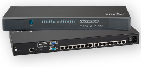 UIP-1602 Austin Hughes CyberView Remote Access KVM Switch 16 Port Cat6 UTP 1xIP & 1xLocal User