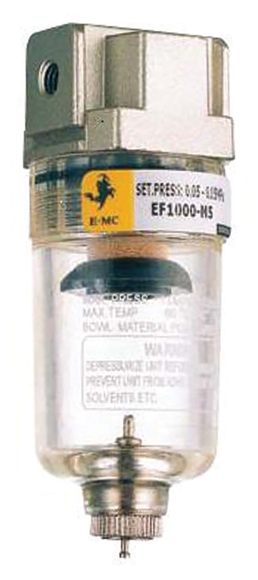 E.MC EF Filter &#45; Manual Drain