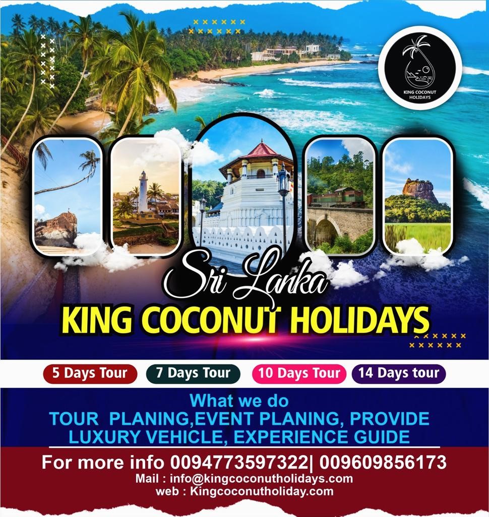 King Coconut Holidays, Sri Lanka Travel 2024 