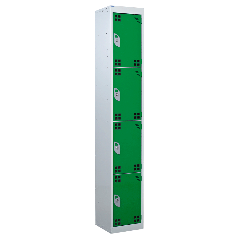 Perforated Four Door Tool Charging Locker 1800H