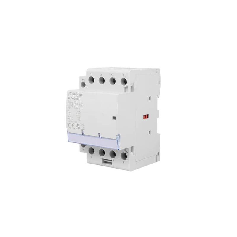 Click Elucian 4 Pole 3 Module 40A 4 x N/C Contactor