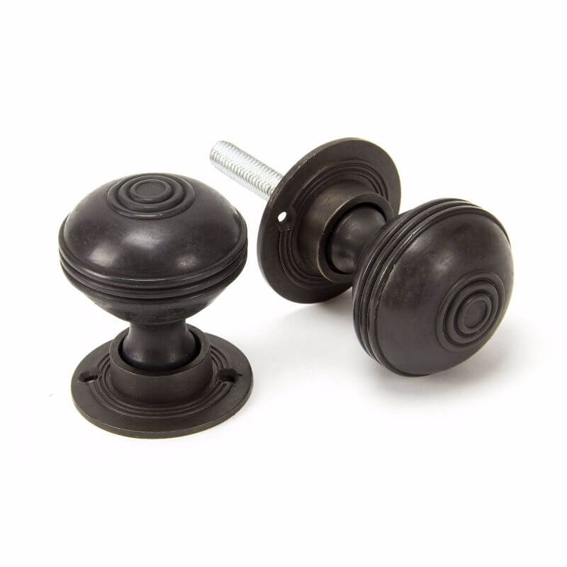 Anvil 83945 Aged Bronze 50mm Mor/Rim Knob Set