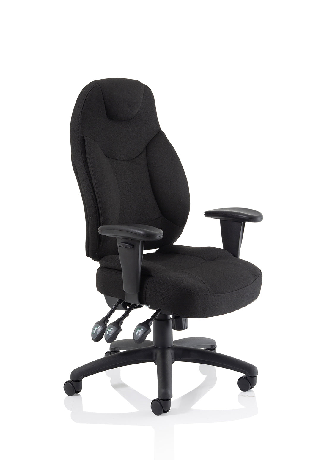 Specialising In Galaxy High Back Task Operator Office Chair with Height Adjustable Arms UK