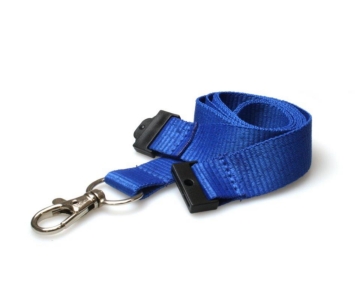 Unprinted lanyards with trigger clip