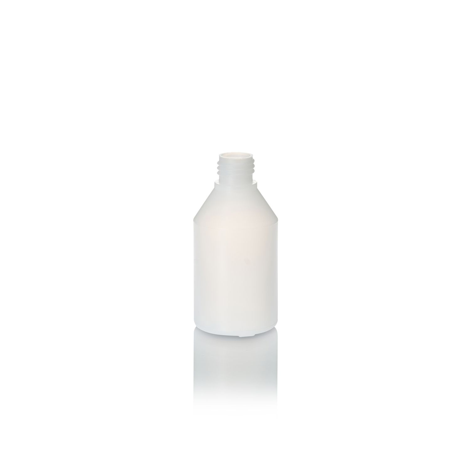 150ml Natural HDPE Cylindrical Bottle