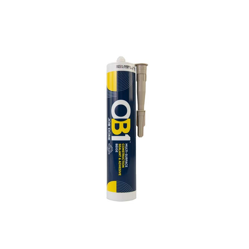  Unicrimp OB1 Multi-Surface Construction Sealant & Adhesive Beige 290ml